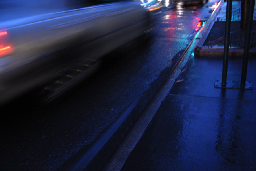 Manhattan - Rainy Cab